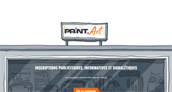 Desktop Screenshot of print-art.ch